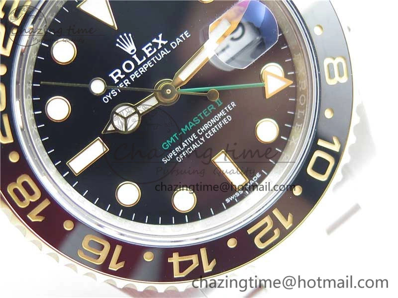 GMT-Master II 116713 Two Tone SS YG 904L Steel ARF 1:1 Best Edition SH3186 CHS