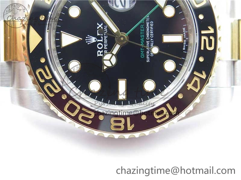 GMT-Master II 116713 Two Tone SS YG 904L Steel ARF 1:1 Best Edition SH3186 CHS