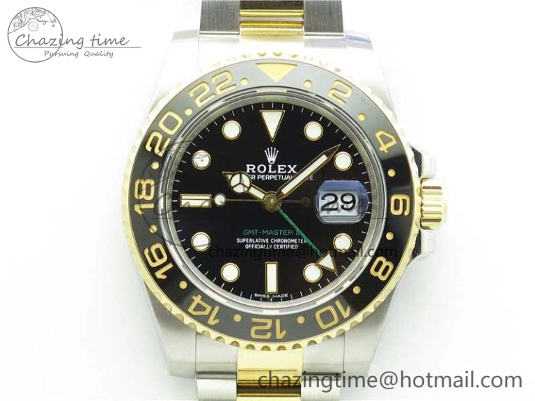 GMT-Master II 116713 Two Tone SS YG 904L Steel ARF 1:1 Best Edition SH3186 CHS