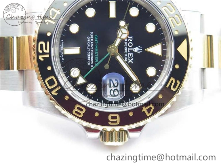 GMT-Master II 116713 Two Tone SS YG 904L Steel ARF 1:1 Best Edition SH3186 CHS