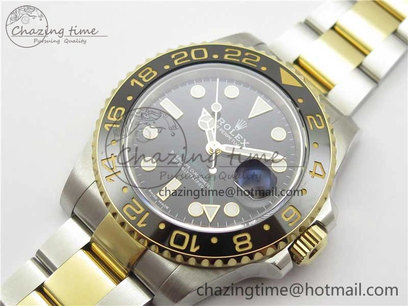 GMT-Master II 116713 Two Tone SS YG 904L Steel ARF 1:1 Best Edition SH3186 CHS