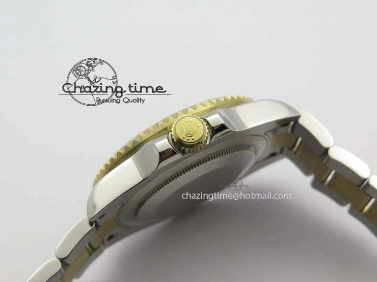 GMT-Master II 116713LN SS YG Bp-Maker Black Dial Ceramic Bezel On SS YG Bracelet A3186