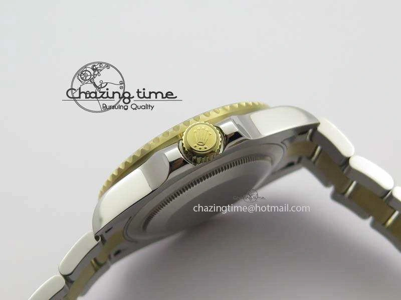 GMT-Master II 116713LN SS YG Bp-Maker Black Dial Ceramic Bezel On SS YG Bracelet A3186