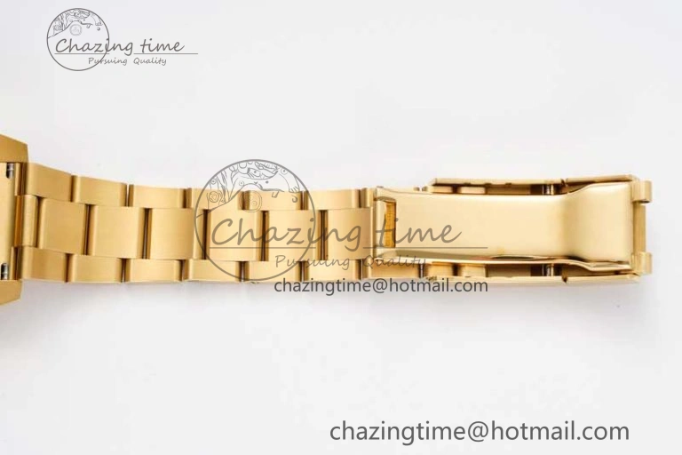 GMT Master II 116718 LN 904L SS APF 1:1 Best Edition Green Dial on YG Bracelet VR3186 CHS
