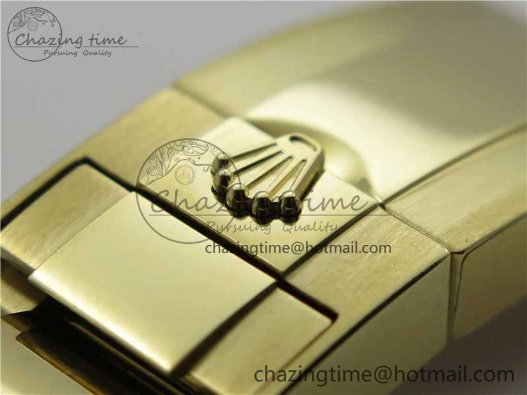 GMT Master II 116718 LN Black Ceramic 316L Steel GMF 1:1 Best Edition Green Dial on YG Bracelet A3186