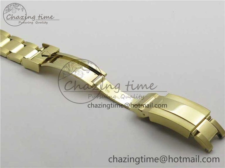 GMT Master II 116718 LN Black Ceramic 316L Steel GMF 1:1 Best Edition Green Dial on YG Bracelet A3186