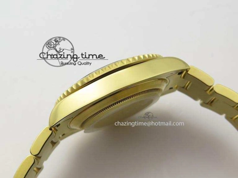 GMT-Master II 116718 LN Bp-Maker Best Edition YG Wrapped Bezel Black Dial On YG Bracelet ETA2836