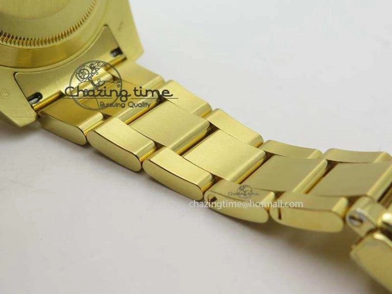 GMT-Master II 116718 LN Bp-Maker Best Edition YG Wrapped Bezel Black Dial On YG Bracelet ETA2836