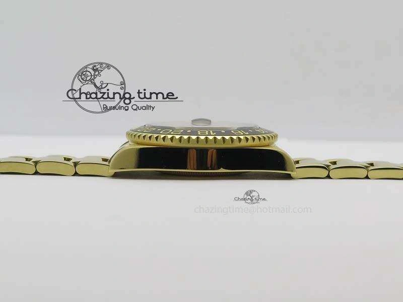 GMT-Master II 116718LN YG Bp-Maker Green Dial Ceramic Bezel On YG Bracelet A3186