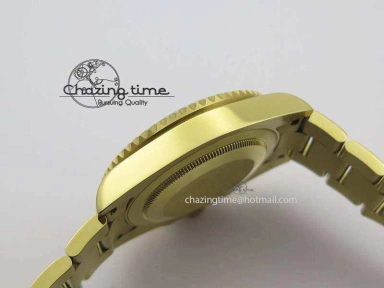GMT-Master II 116718LN YG Bp-Maker Green Dial Ceramic Bezel On YG Bracelet A3186