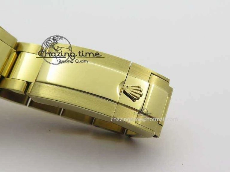 GMT-Master II 116718LN YG Bp-Maker Green Dial Ceramic Bezel On YG Bracelet A3186