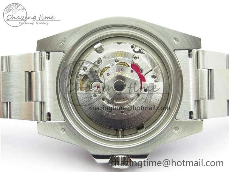 GMT Master II 116719 BLNR Real Ceramic 904L SS Noob 1:1 Best Edition Blue Dial on SS Bracelet A3285 V11 (Correct Hand Stack)