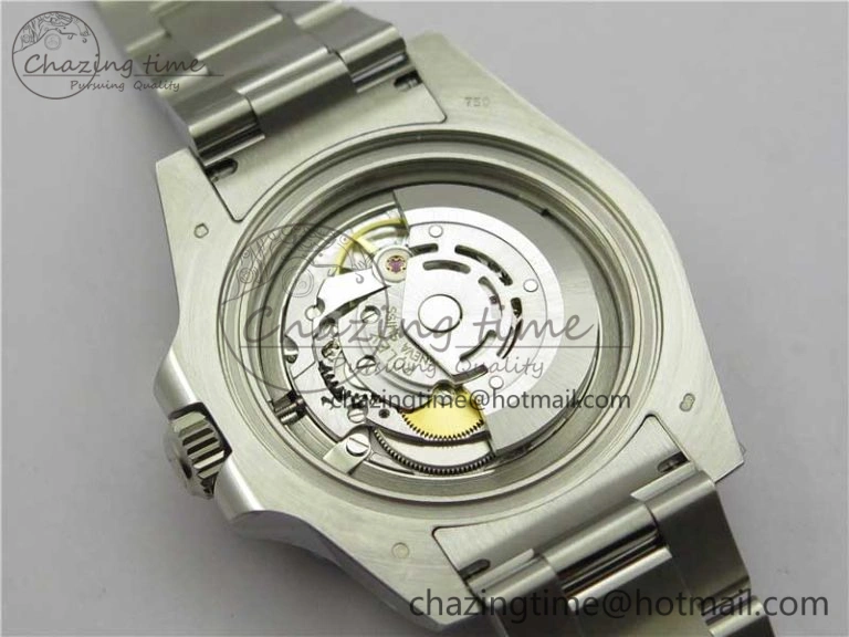 GMT Master II 116719 BLNR Real Ceramic 904L SS Noob 1:1 Best Edition Blue Dial on SS Bracelet A3285 V11 (Correct Hand Stack)