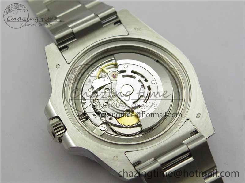 GMT Master II 116719 BLNR Real Ceramic 904L SS Noob 1:1 Best Edition Blue Dial on SS Bracelet A3285 V11 (Correct Hand Stack)