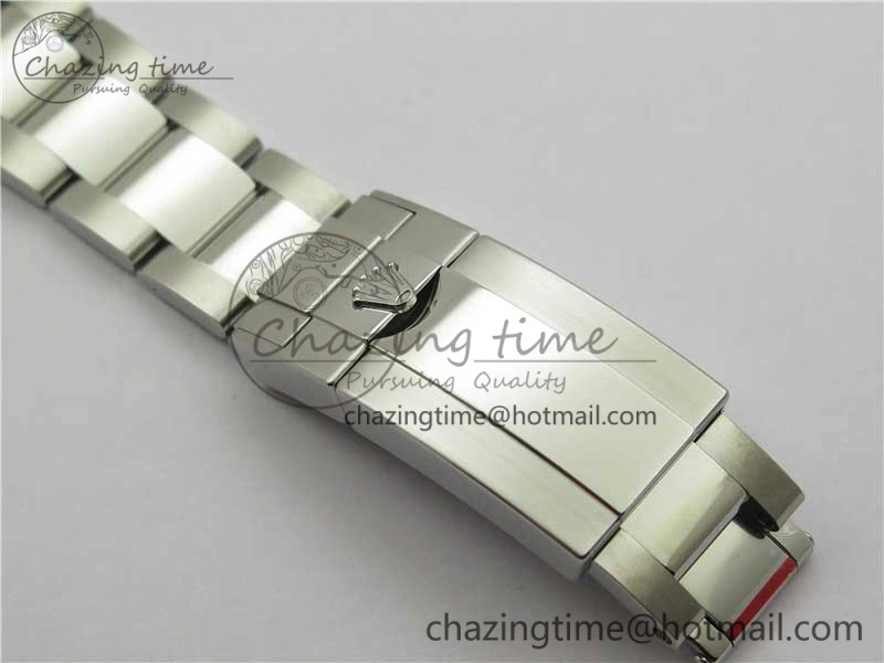 GMT Master II 116719 BLNR Real Ceramic 904L SS Noob 1:1 Best Edition Blue Dial on SS Bracelet A3285 V11 (Correct Hand Stack)