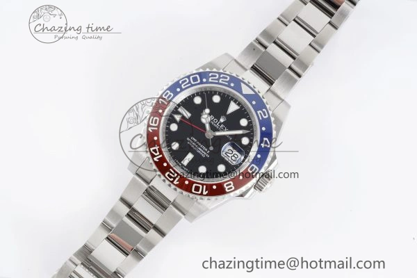 GMT Master II 116719 BLRO 904L SS APF 1:1 Best Edition Black Dial on Oyster Bracelet VR3186 CHS