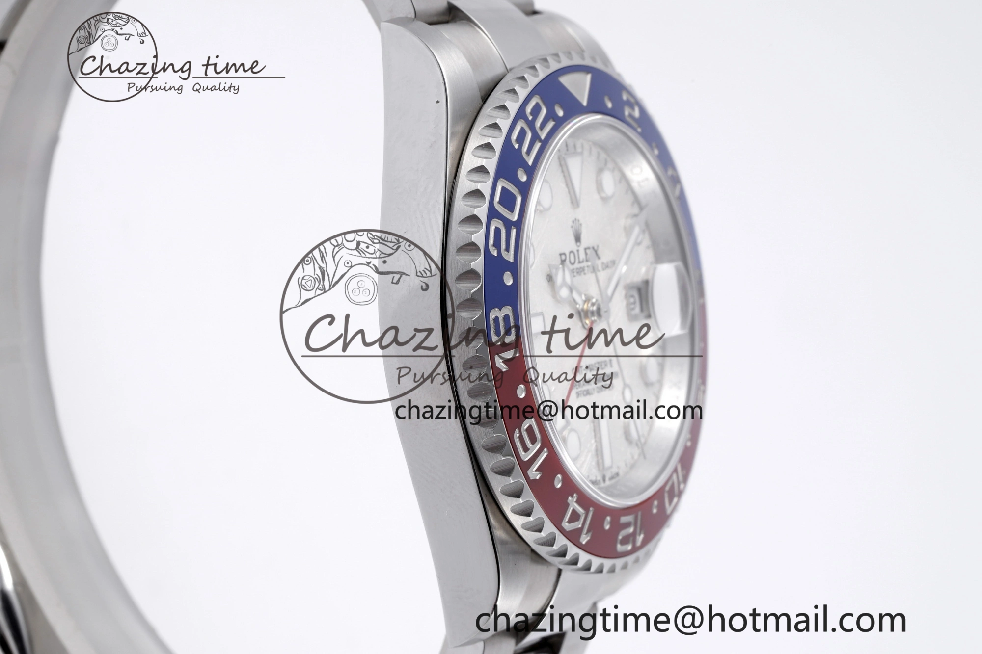 GMT Master II 116719 BLRO 904L SS APF 1:1 Best Edition Meteorite Dial on Oyster Bracelet VR3186 CHS