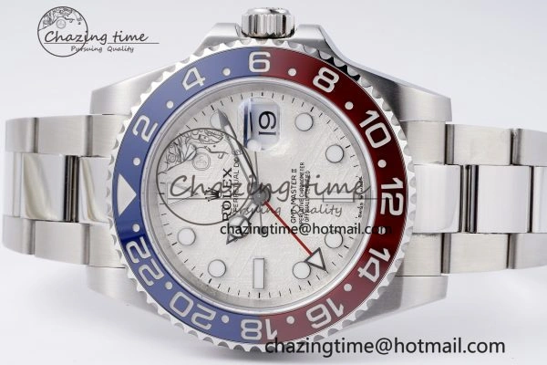 GMT Master II 116719 BLRO 904L SS APF 1:1 Best Edition Meteorite Dial on Oyster Bracelet VR3186 CHS