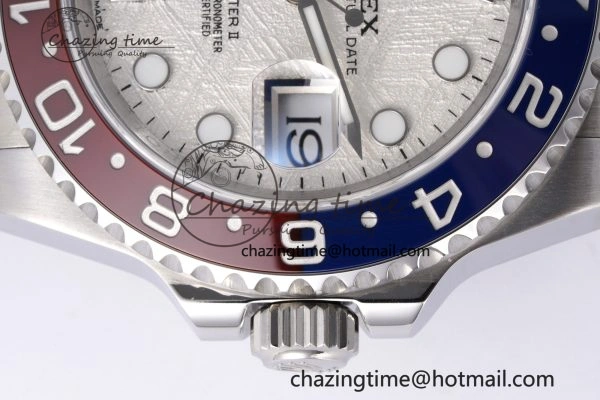 GMT Master II 116719 BLRO 904L SS APF 1:1 Best Edition Meteorite Dial on Oyster Bracelet VR3186 CHS