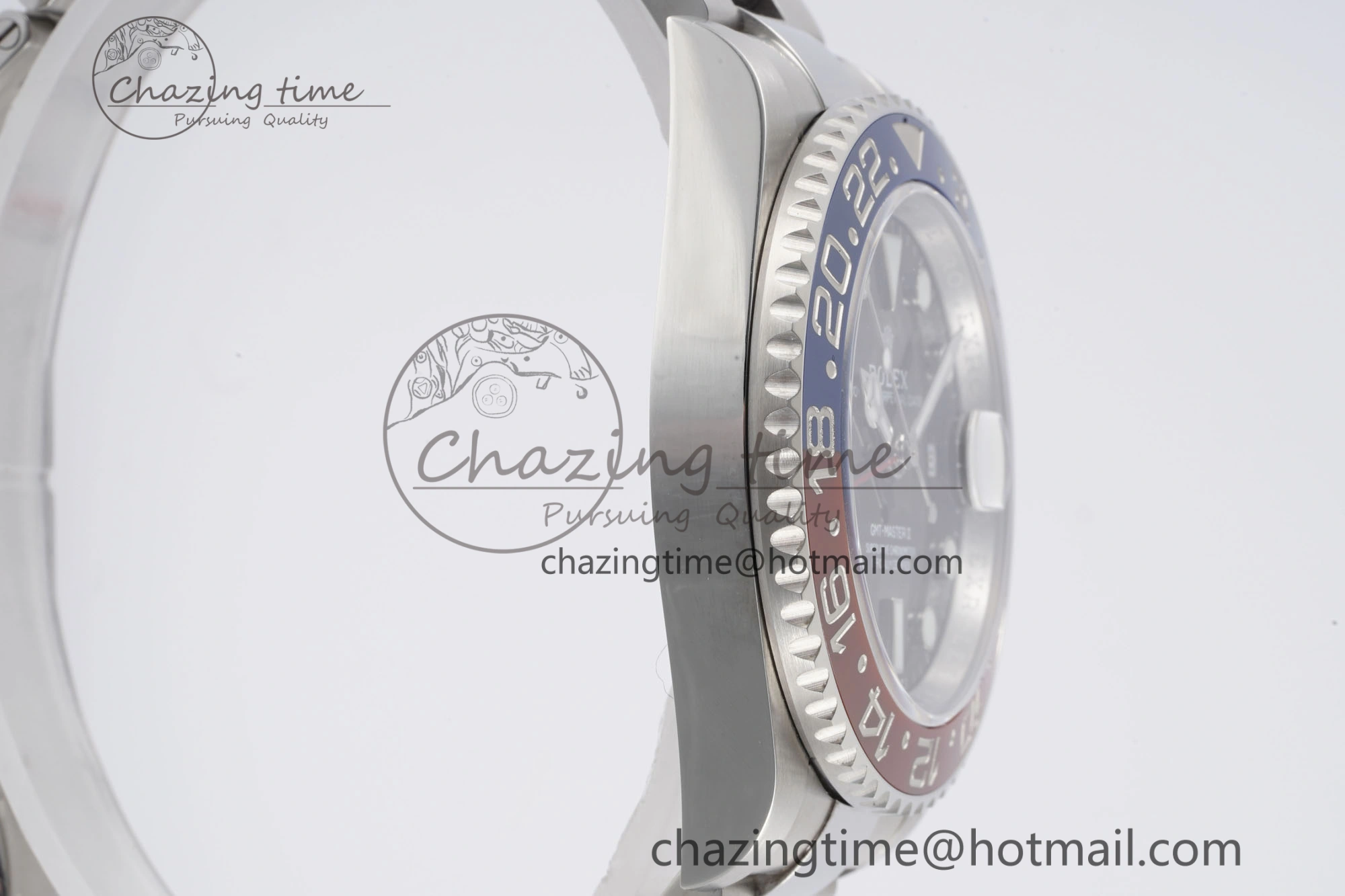 GMT Master II 116719 BLRO 904L SS APF 1:1 Best Edition Meteorite Dial on Oyster Bracelet VR3186 CHS
