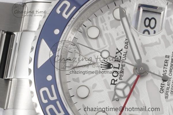 GMT Master II 116719 BLRO 904L SS APF 1:1 Best Edition Meteorite Dial on Oyster Bracelet VR3186 CHS