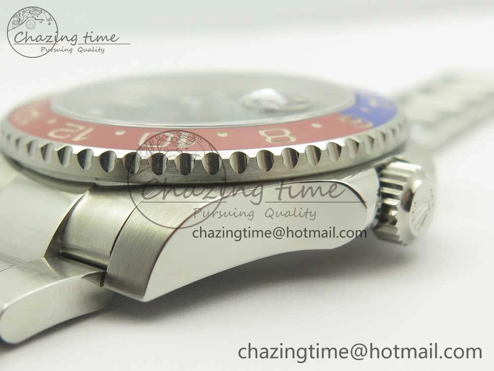 GMT Master II 116719 BLRO Ceramic DJF Best Edition Blue Dial on Bracelet A2836