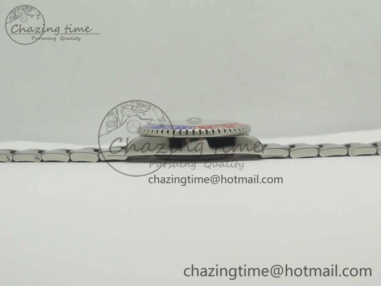 GMT Master II 116719 BLRO Ceramic DJF Best Edition Blue Dial on Bracelet A2836