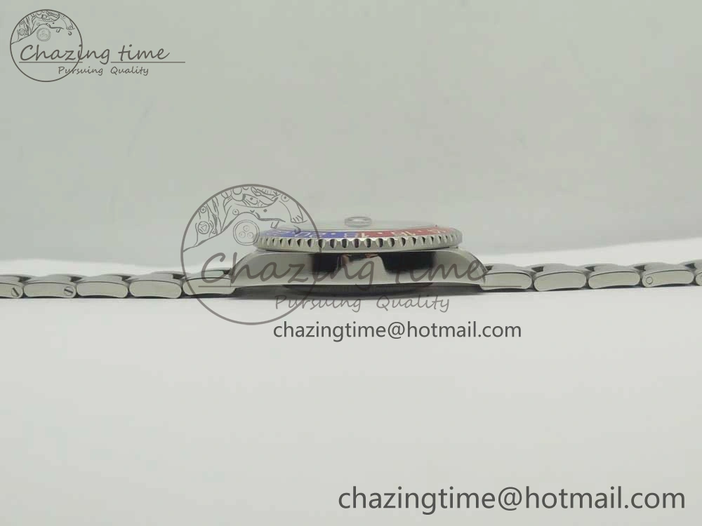 GMT Master II 116719 BLRO Ceramic DJF Best Edition Blue Dial on Bracelet A2836