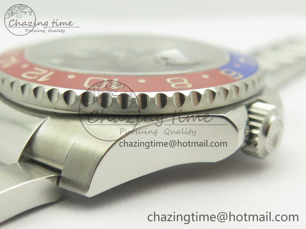 GMT Master II 116719 BLRO Ceramic DJF BestEdition Black Dial on Bracelet A2836