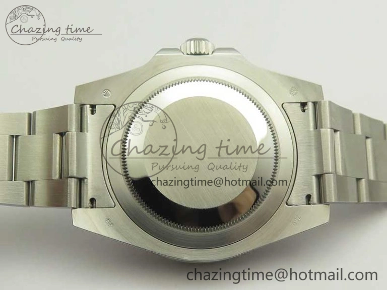 GMT Master II 116719 BLRO GMF 904L Steel Edition Black Dial on Bracelet A2836