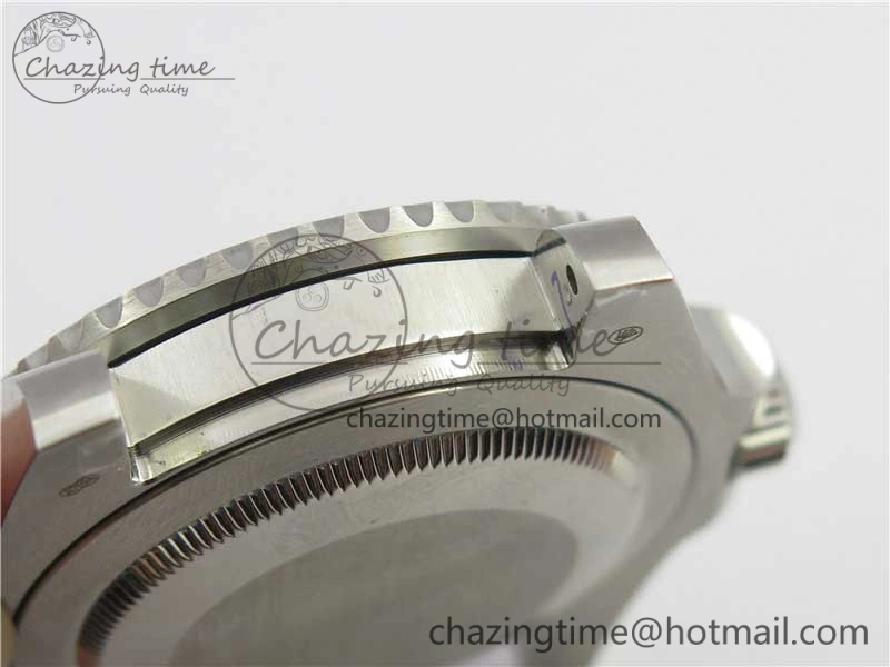 GMT Master II 116719 BLRO Real Ceramic 904L SS GMF 1:1 Best Edition Black Dial on Bracelet A3186 (Correct Hand Stack)