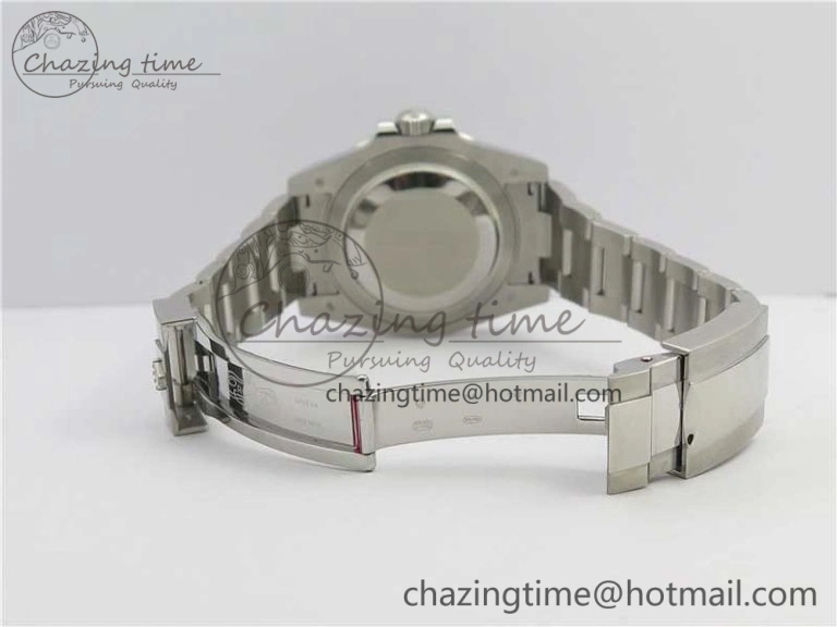 GMT Master II 116719 BLRO Real Ceramic 904L SS GMF 1:1 Best Edition Black Dial on Bracelet A3186 (Correct Hand Stack)