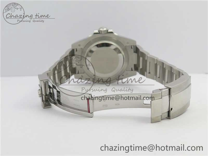 GMT Master II 116719 BLRO Real Ceramic 904L SS GMF 1:1 Best Edition Black Dial on Bracelet A3186 (Correct Hand Stack)
