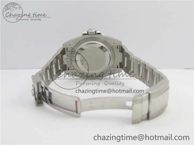 GMT Master II 116719 BLRO Real Ceramic 904L SS GMF 1:1 Best Edition Black Dial on Bracelet A3186 (Correct Hand Stack)