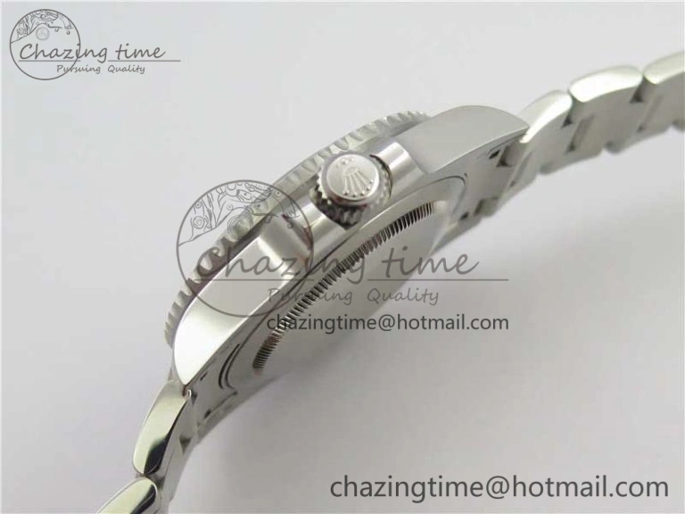 GMT Master II 116719 BLRO Real Ceramic 904L SS GMF 1:1 Best Edition Black Dial on Bracelet A3186 (Correct Hand Stack)