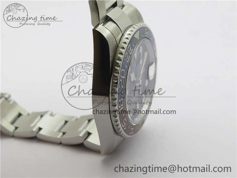 GMT-Master II 116719 BLRO Red Blue Ceramic 904L 1:1 Noob Best Edition Black Dial SA3186 V11 CHS