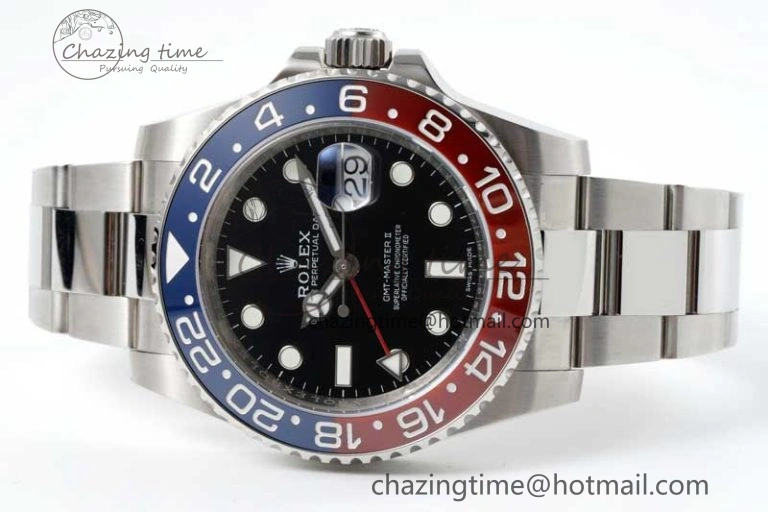 GMT-Master II 116719 BLRO Red Blue Ceramic 904L Steel APSF 1:1 Best Edition Black Dial VR3186 CHS