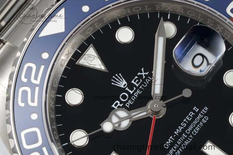 GMT-Master II 116719 BLRO Red Blue Ceramic 904L Steel APSF 1:1 Best Edition Black Dial VR3186 CHS