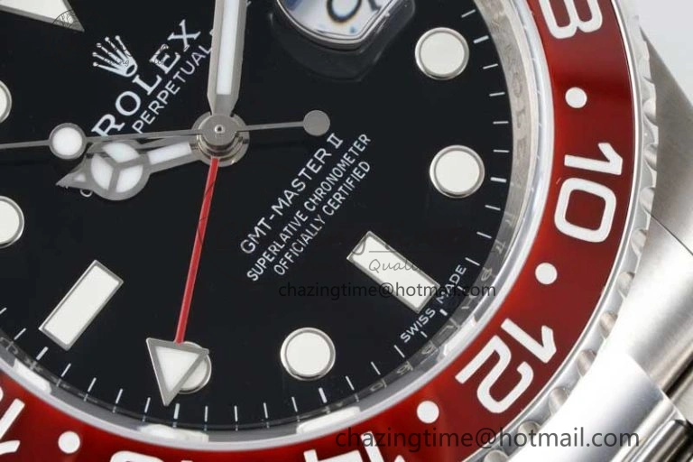 GMT-Master II 116719 BLRO Red Blue Ceramic 904L Steel APSF 1:1 Best Edition Black Dial VR3186 CHS