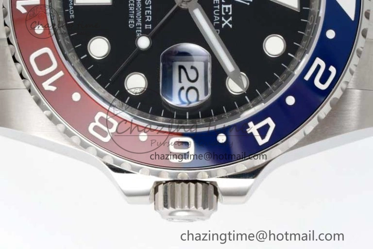 GMT-Master II 116719 BLRO Red Blue Ceramic 904L Steel APSF 1:1 Best Edition Black Dial VR3186 CHS