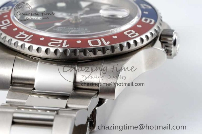 GMT-Master II 116719 BLRO Red Blue Ceramic 904L Steel APSF 1:1 Best Edition Black Dial VR3186 CHS