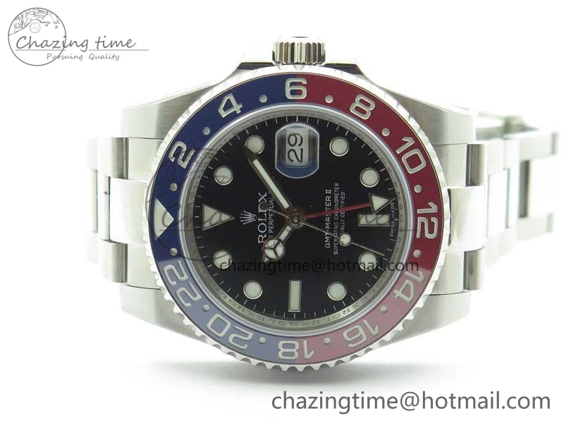 GMT-Master II 116719 BLRO Red Blue Ceramic 904L Steel VRF 1:1 Best Edition SA3186 CHS MAX Version