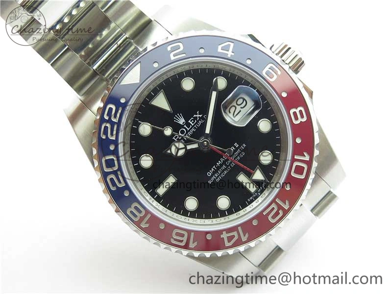 GMT-Master II 116719 BLRO Red Blue Ceramic 904L Steel VRF 1:1 Best Edition SA3186 CHS MAX Version