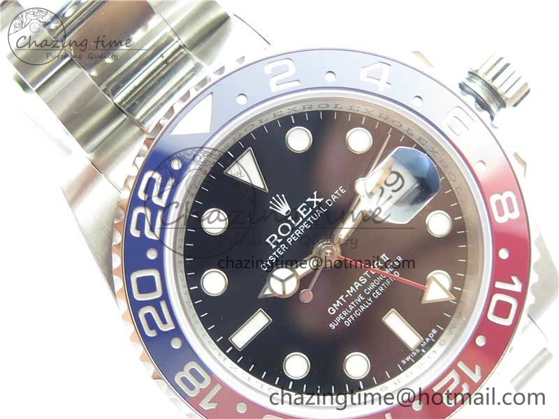 GMT-Master II 116719 BLRO Red Blue Ceramic 904L Steel VRF 1:1 Best Edition SA3186 CHS MAX Version