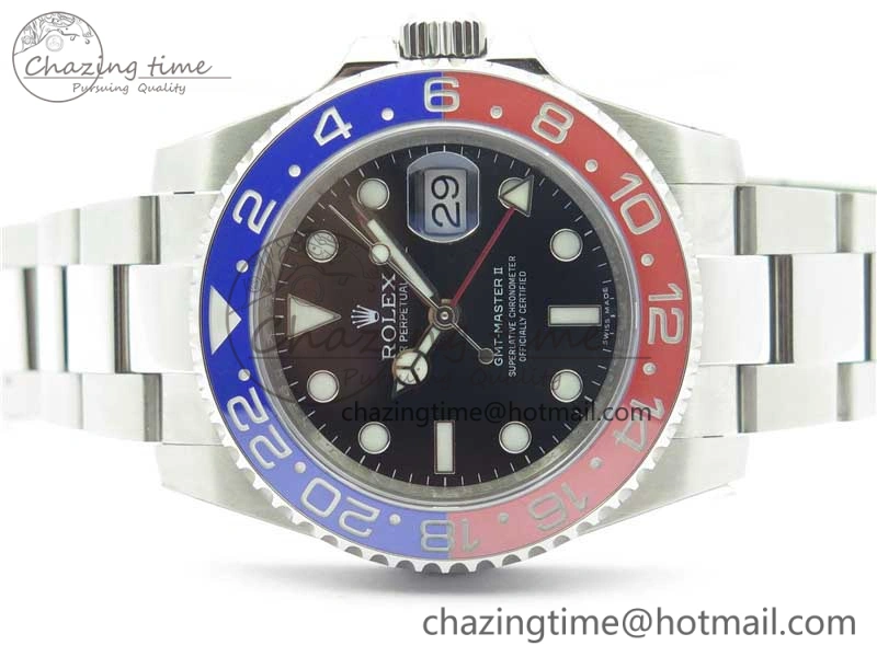 GMT-Master II 116719 BLRO Red Blue Ceramic 904L Steel VRF 1:1 Best Edition SA3186 CHS