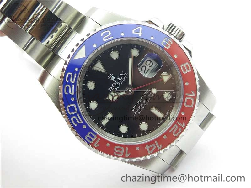 GMT-Master II 116719 BLRO Red Blue Ceramic 904L Steel VRF 1:1 Best Edition SA3186 CHS
