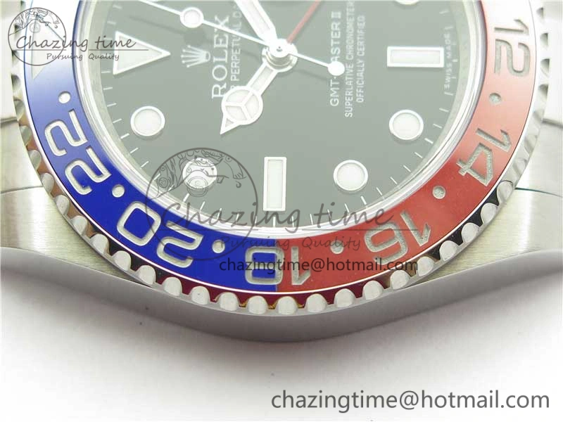 GMT-Master II 116719 BLRO Red Blue Ceramic 904L Steel VRF 1:1 Best Edition SA3186 CHS