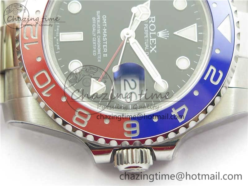 GMT-Master II 116719 BLRO Red Blue Ceramic 904L Steel VRF 1:1 Best Edition SA3186 CHS