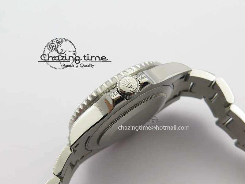 GMT-Master II 116759 SS Bp-Maker Black Ruby Crystal Diamond Dial On SS Bracelet A3186