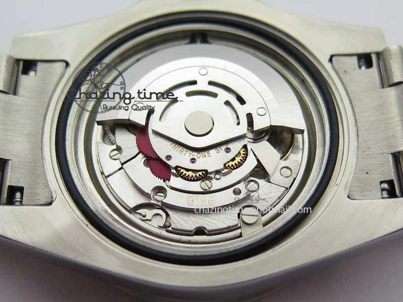 GMT-Master II 116759 SS Bp-Maker Black Ruby Crystal Diamond Dial On SS Bracelet A3186